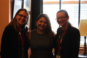 Christine and Emily with State Senator Capri S. Cafaro