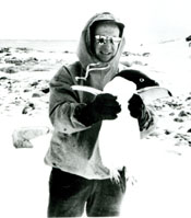 Fr. Birkenhauer in Antartica