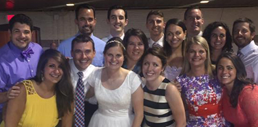 The Scholla-McMahon wedding