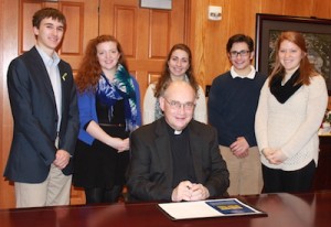 Fair Trade Resolution Signing