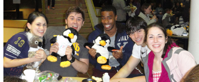 events_feature Students having fun at campus event
